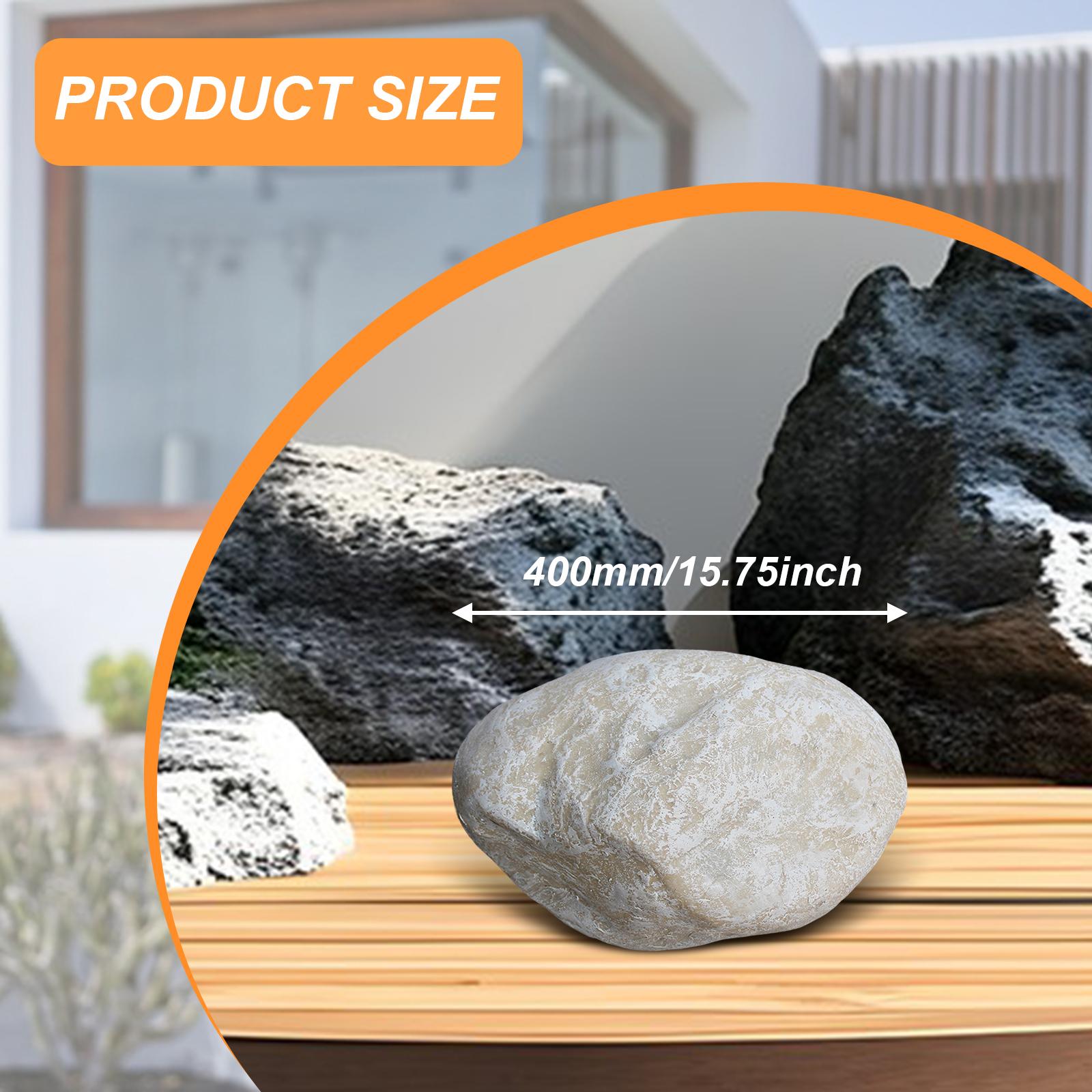 Landscape Bonsai Garden - Landschapsrots Nepsteen Realistisch ornament Glasvezel Diorama