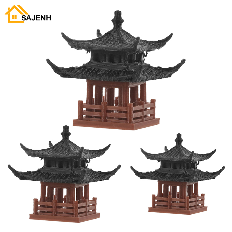 Japanese Garden Bonsai - Mini Pagode Standbeeld Fairy Garden Decor