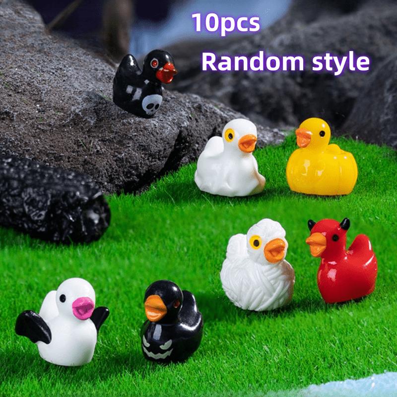 Landscape Bonsai Garden - 10 stuks miniatuur eendenbeeldjes - hars