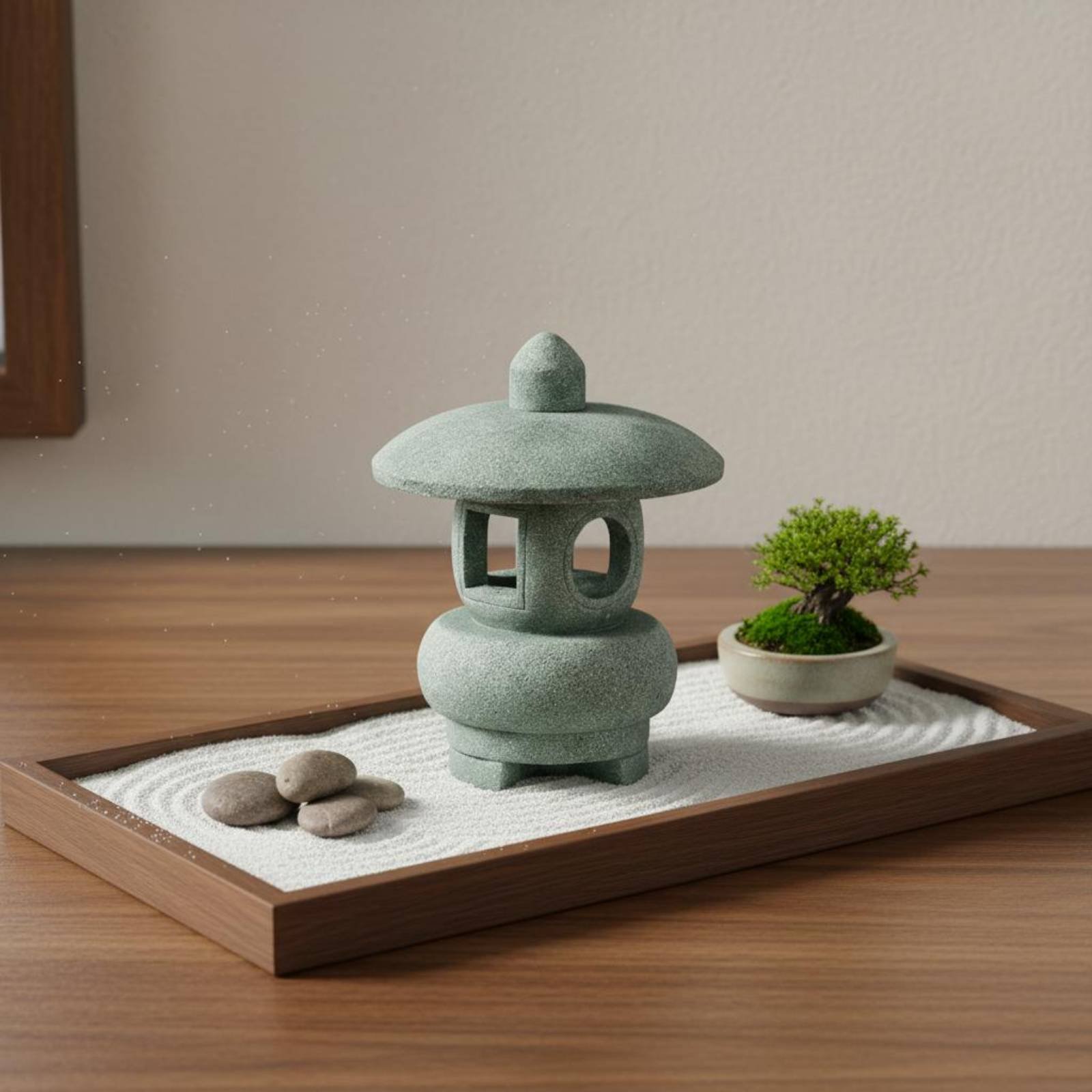 Miniatuur stenen lantaarn anti - Japanese Garden Bonsai recensie en prijs
