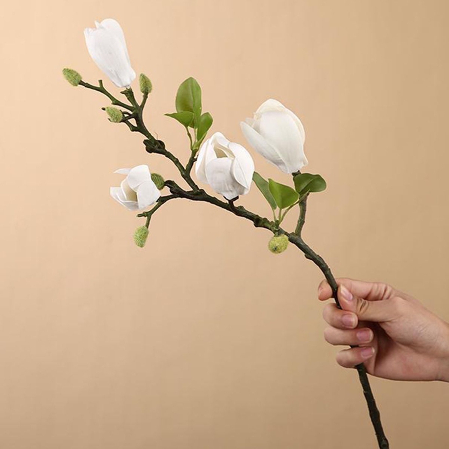 Kunstbloemen Zijde Magnolia Bo - Bonsai Garden Photos recensie en prijs