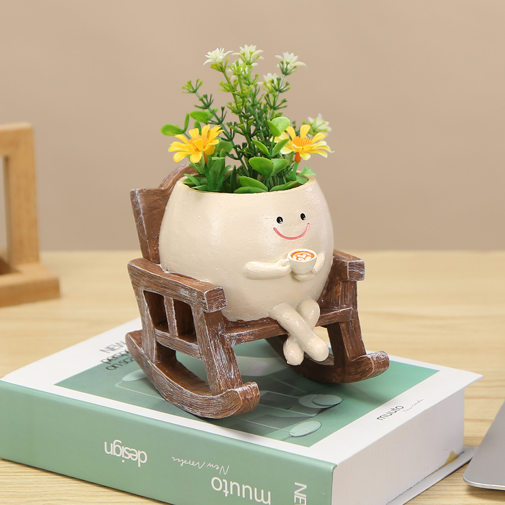 Stoel/Swing Smile Face Planter - Japanese Garden Bonsai recensie en prijs