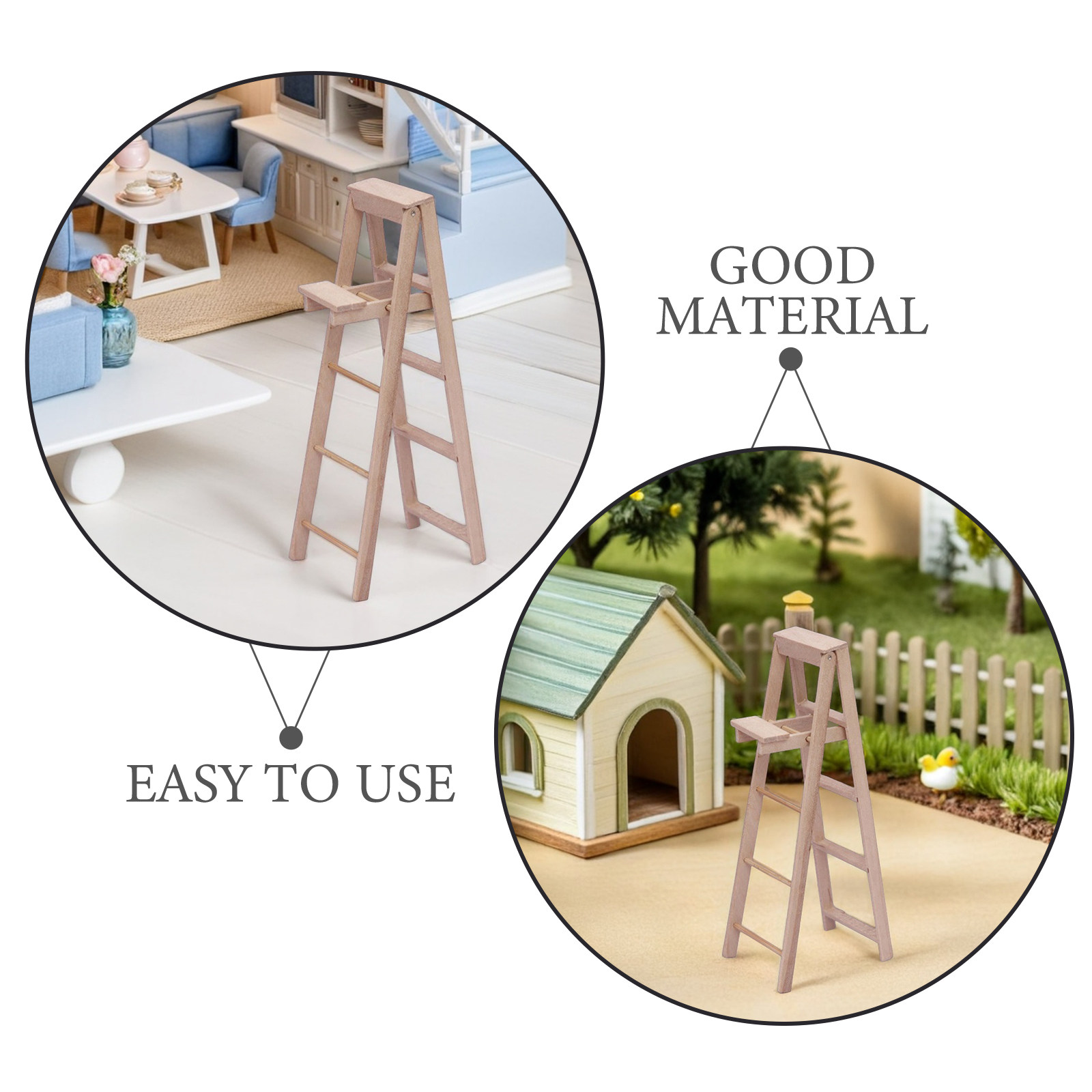 Miniatuur Houten Ladder Simula - Bonsai Garden Photos recensie en prijs