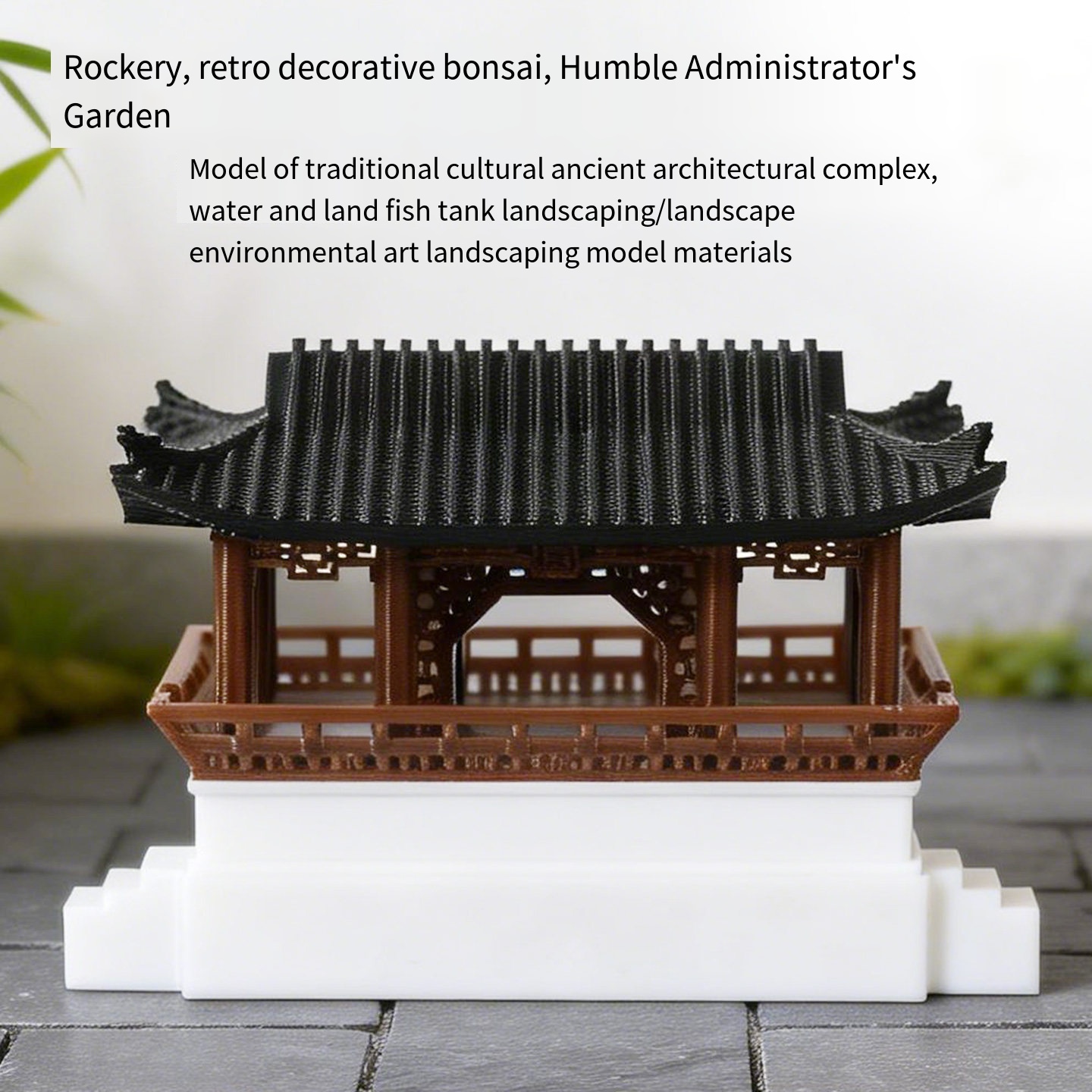 Chinese Klassieke Tuin Miniatu - Landscape Bonsai Garden recensie en prijs