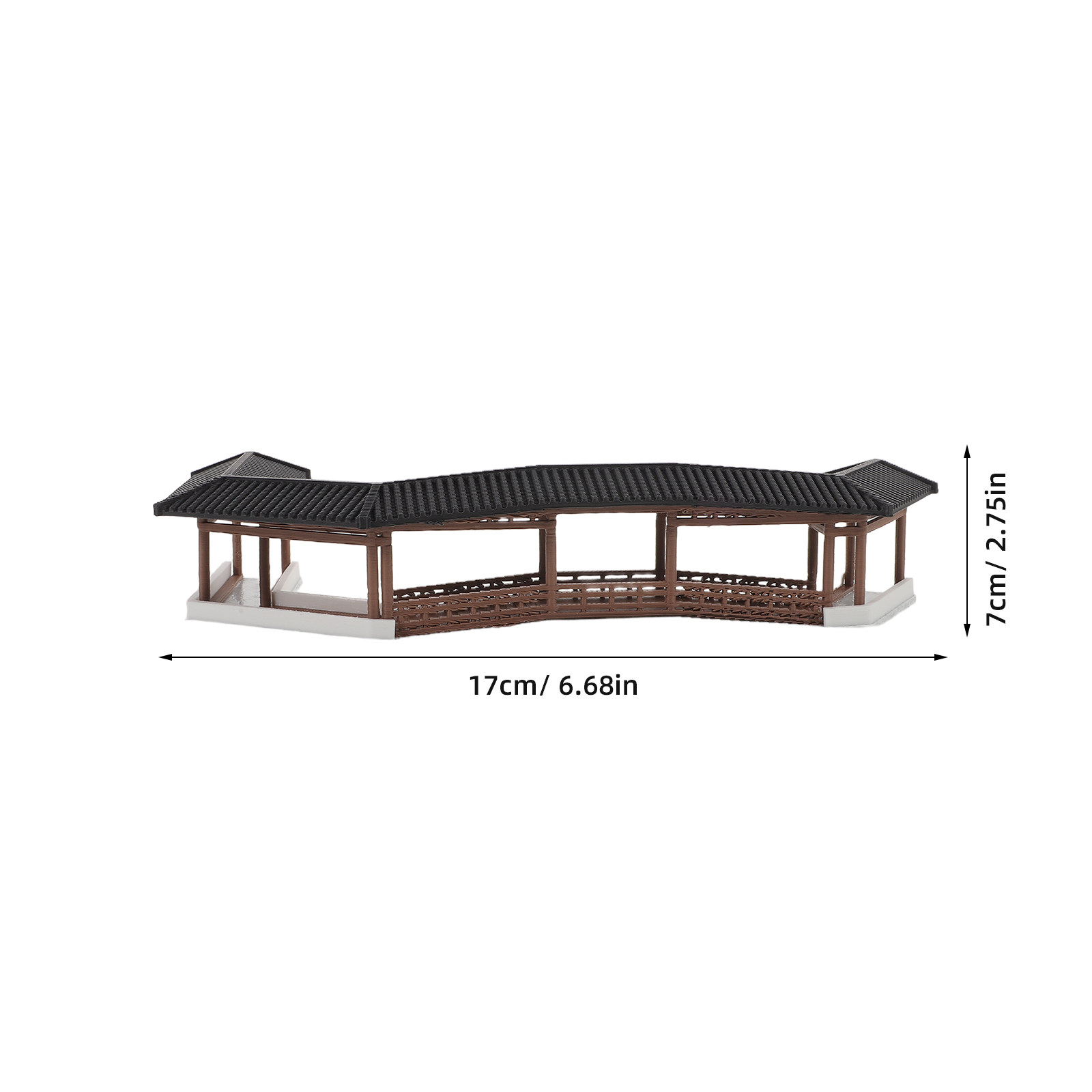 Miniatuurbrug voor microscène, - Landscape Bonsai Garden recensie en prijs