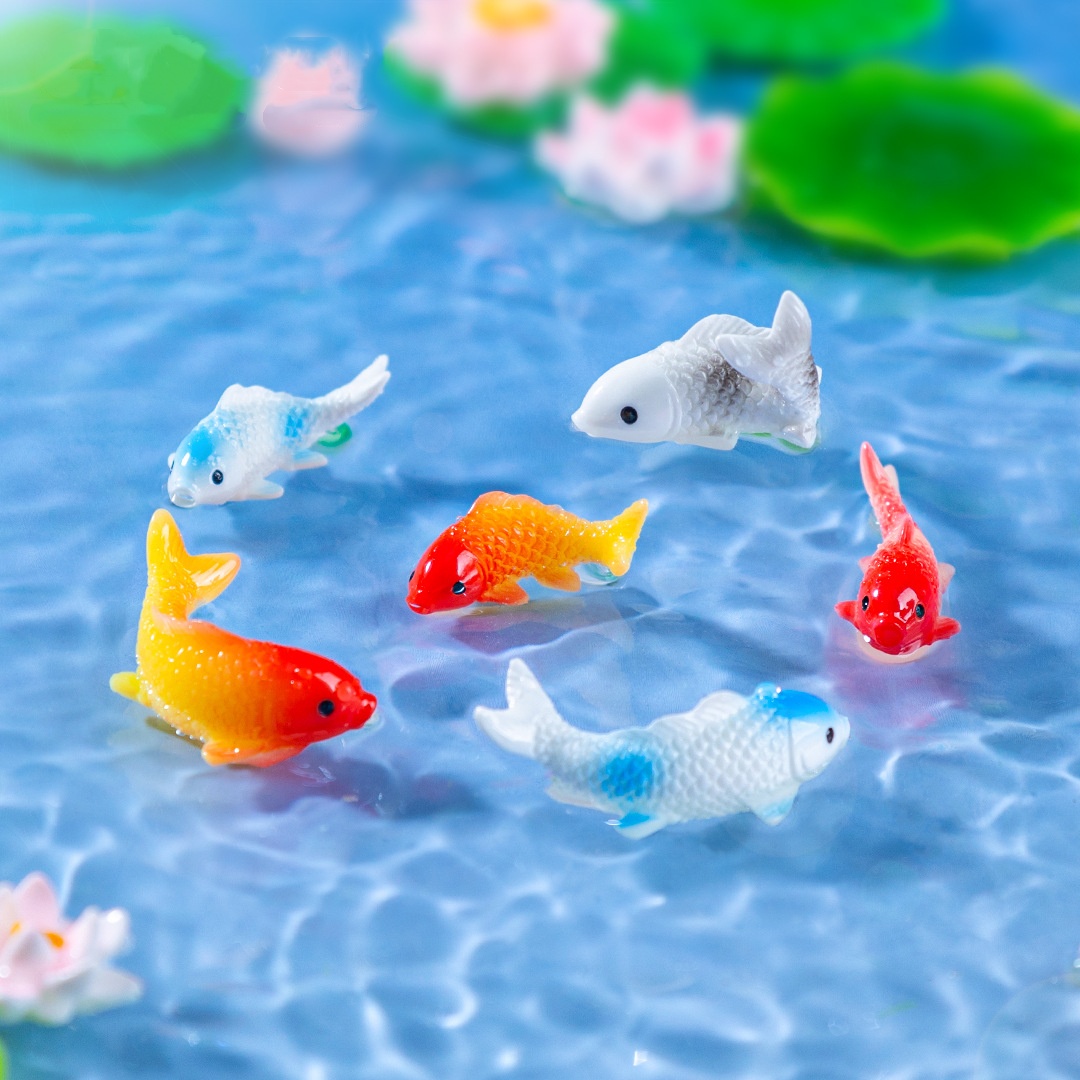 10 STKS Mini Koi Vis Hars Goud - Bonsai Garden Mini recensie en prijs