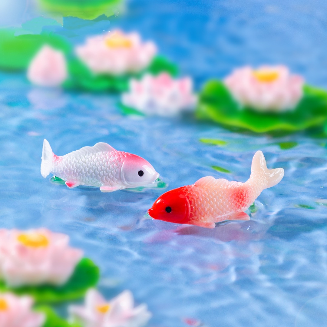 10 STKS Mini Koi Vis Hars Goud - Bonsai Garden Mini recensie en prijs