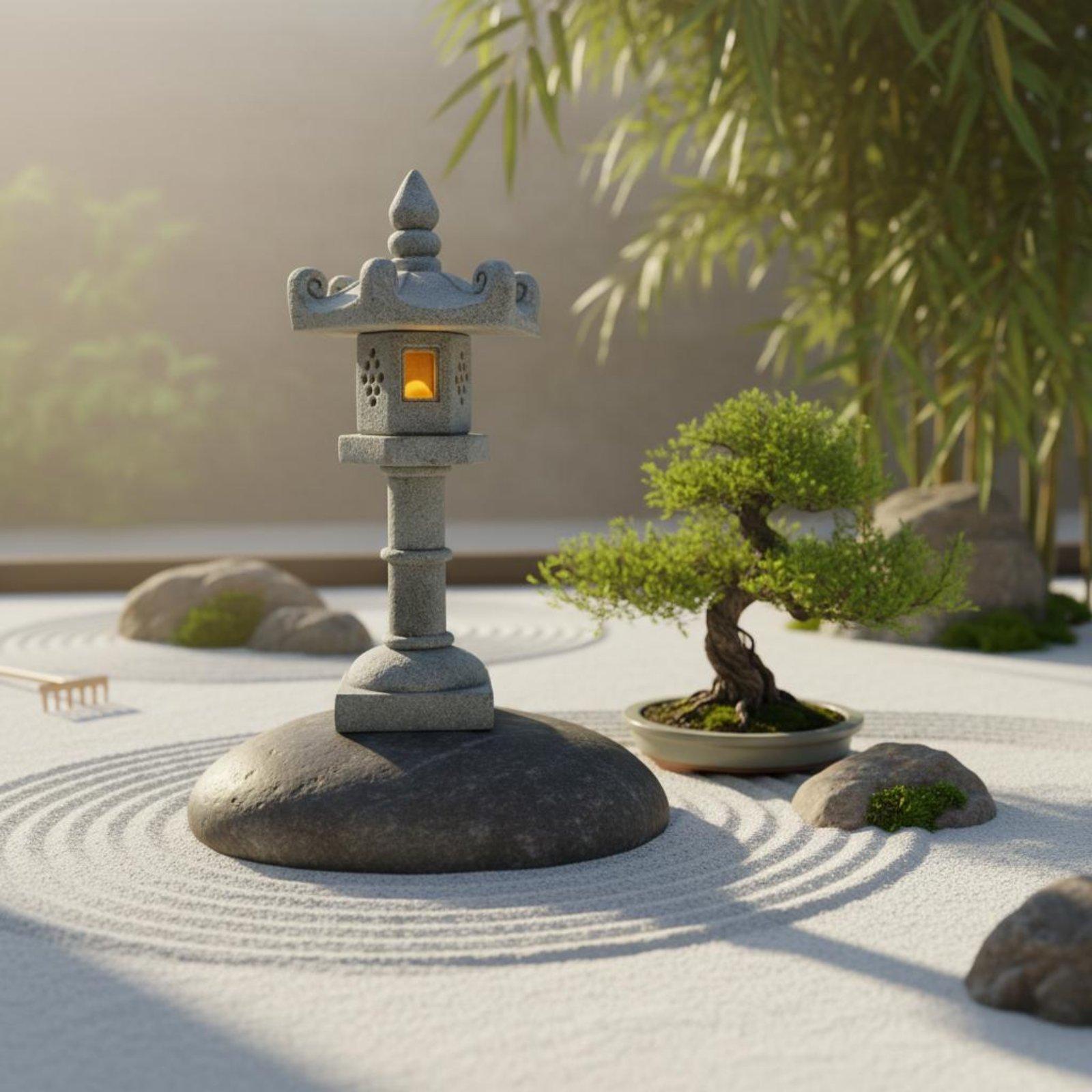 Landschapslantaarn Japanse lan - Landscape Bonsai Garden recensie en prijs