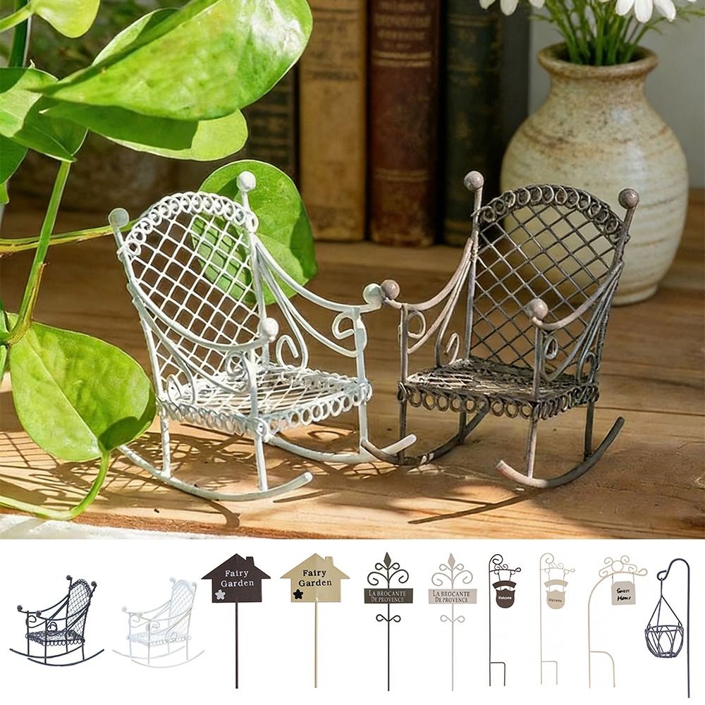 Metalen poppenhuismeubilair Wi - Bonsai Garden Photos recensie en prijs